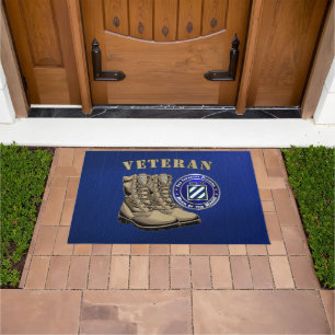 Veteran der 3. Infanteriedivision Fußmatte