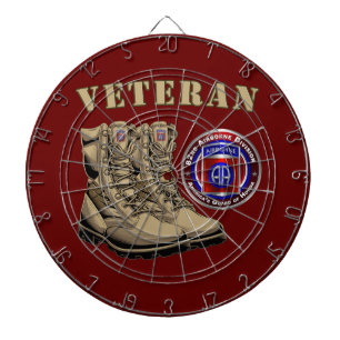 Veteran der 82. Luftlandedivision Dartscheibe