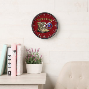 Veteran der 82. Luftlandedivision Uhr