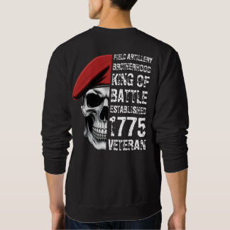 Veteran der Field Artillery Brotherhood Sweatshirt