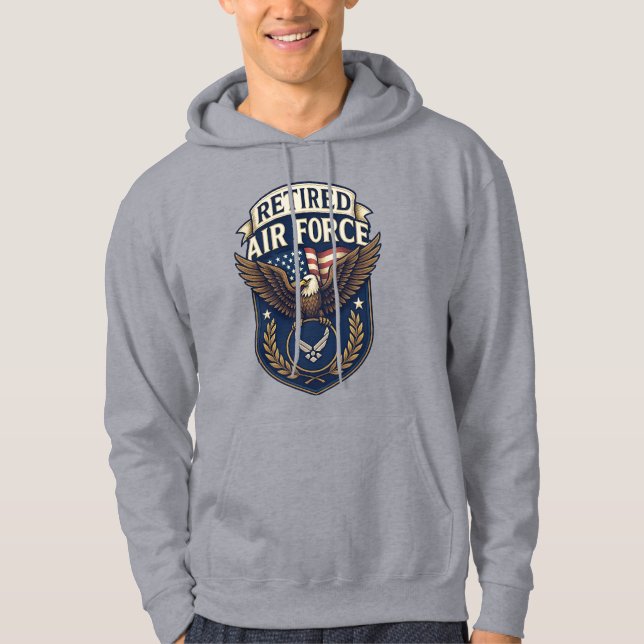 Veteran der Luftwaffe Hoodie (Vorderseite)