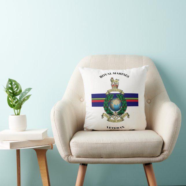 Veteran der Royal Marines Kissen (Stuhl )