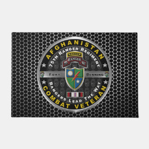Veteran des 75. Ranger-Regiments in Afghanistan Fußmatte