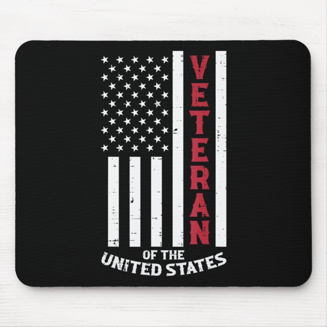 Veteran des Gedenktages der Vereinigten Staaten Mousepad (Vorne)