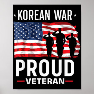 Veteran des Koreakrieges Poster
