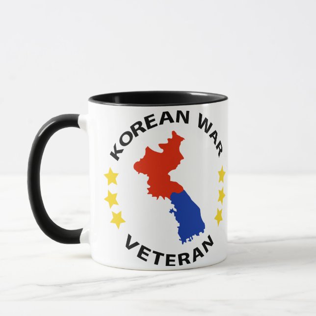 Veteran des Koreakrieges Tasse (Links)