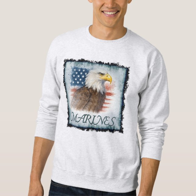 Veteran des Marine Corps Sweatshirt (Vorderseite)