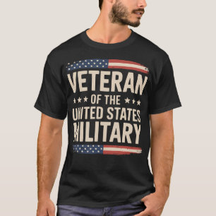 Veteran des Militärproud-Veteran-Designs T-Shirt