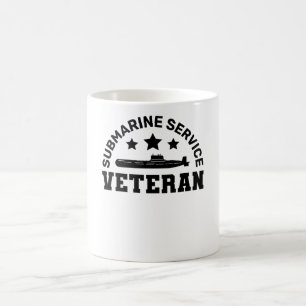 Veteran des U-Boot-Dienstes - Militärplanung Kaffeetasse