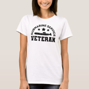 Veteran des U-Boot-Dienstes - Militärplanung T-Shirt