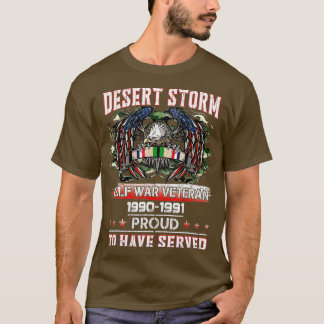 Veteran Desert Storm Veteran Proud für Veteran Da T-Shirt