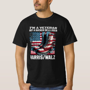 Veteran für die Harris-Walz-Wahl 2024 T-Shirt