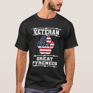 Veteran Great Pyrenäen Ruheständler T-Shirt