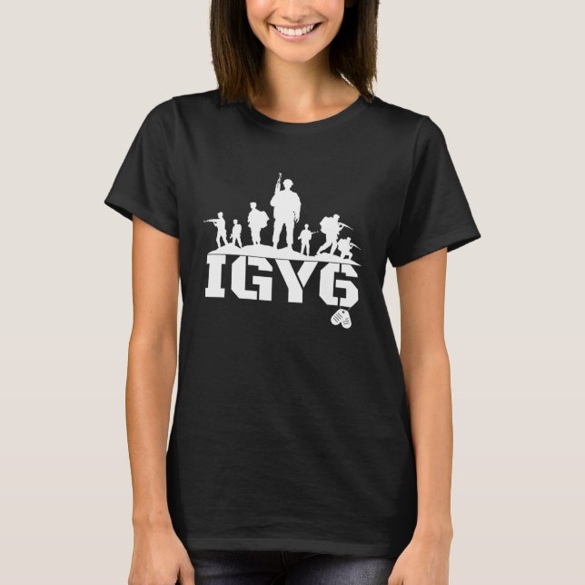 Veteran IGY6 War Vet Soldiers T-Shirt (Vorderseite)