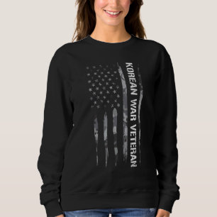 Veteran Koreanischer Kriegsveteran Amerikanische Sweatshirt