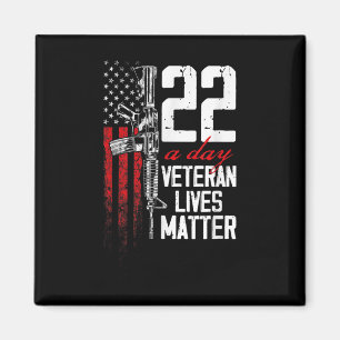Veteran lebt Selbstmord Bewusstsein Ptsd Veteran 2 Magnet