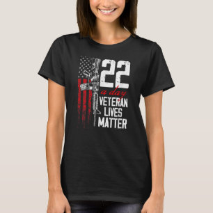 Veteran lebt Selbstmord Bewusstsein Ptsd Veteran 2 T-Shirt