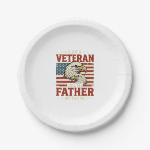 Veteran Like My Father Before Me Eagle T-Shirt_1 Pappteller