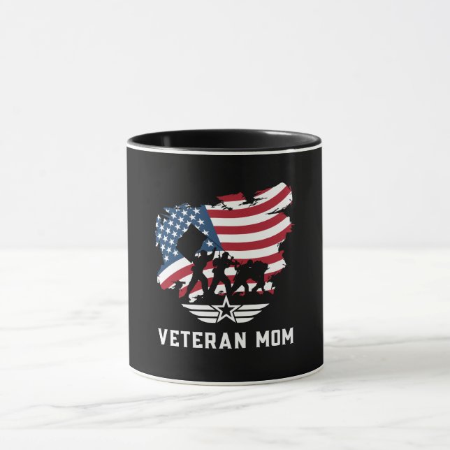 Veteran-Mama Tasse (Zentrum)