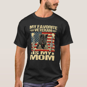 Veteran mein Lieblingsveteran ist meine Mama stolz T-Shirt