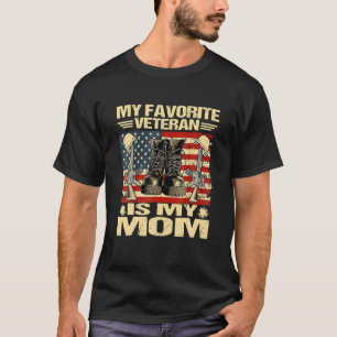 Veteran mein Lieblingsveteran ist meine Mama stolz T-Shirt