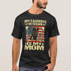 Veteran mein Lieblingsveteran ist meine Mama stolz T-Shirt