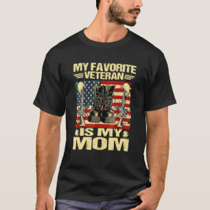 Veteran mein Lieblingsveteran ist meine Mama stolz T-Shirt