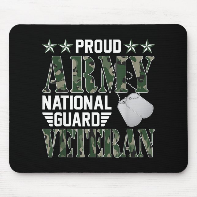 Veteran Militär-Familie Mousepad (Vorne)