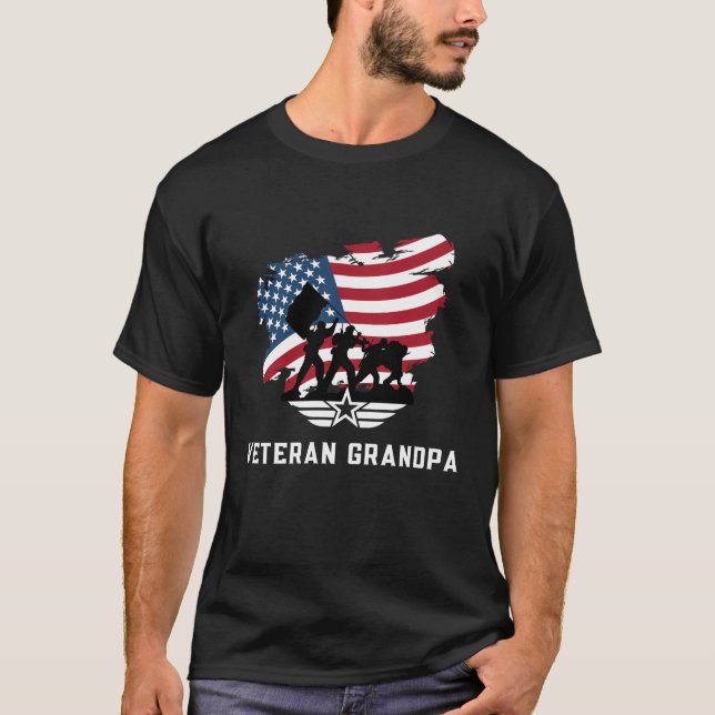 Veteran Opa T-Shirt (Vorderseite)
