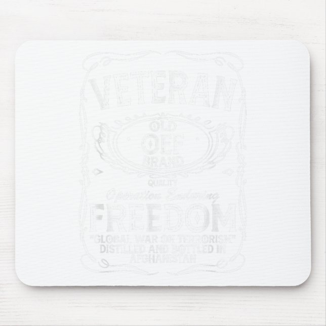 Veteran Operation Dauert Weltkrieg der Freiheit Mousepad (Vorne)