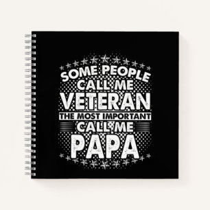 Veteran Papa Notizbuch