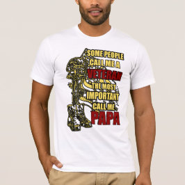 Veteran Papa T-Shirt