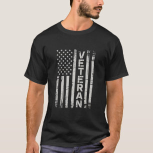Veteran patriotische US-Armee amerikanische Flagge T-Shirt