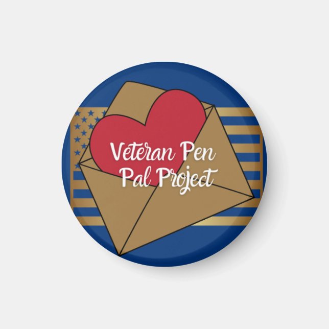 Veteran Pen Pal Magnet (Vorne)