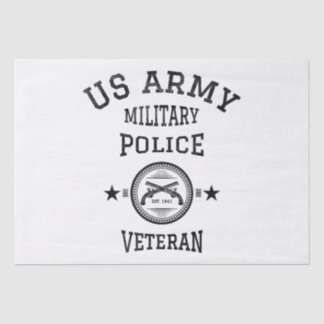 Veteran-Polizeibeamte Seidenpapier