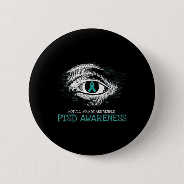 Veteran Ptsd Awareness Suicide Prevention Militär Button (Vorderseite)