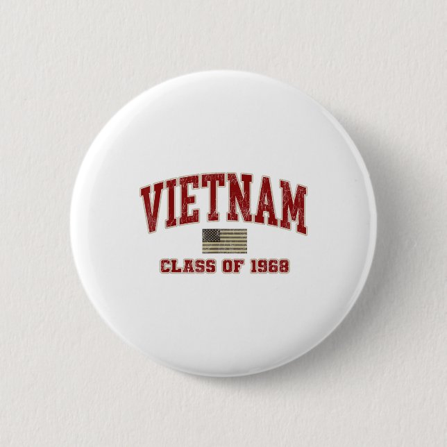 Veteran Shirt Military CL von 1968 Button (Vorderseite)