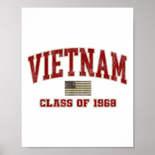 Veteran Shirt Military CL von 1968 Poster