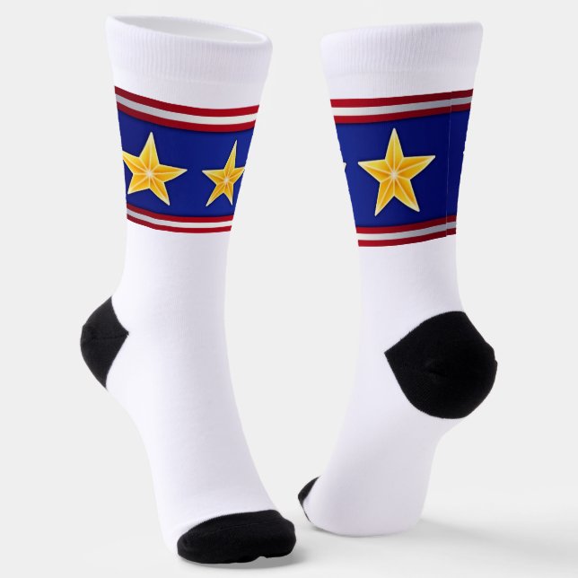 Veteran Star Socken (Gewinkelt)