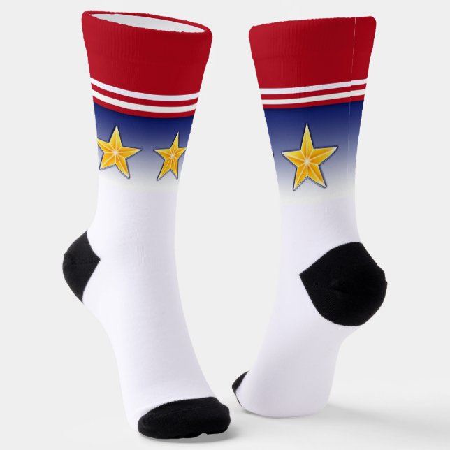 Veteran Star Socken (Gewinkelt)