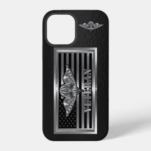 Veteran Steel Flag für Fallschirmgerätewartung iPhone 12 Hülle