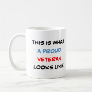 veteran, stolz kaffeetasse