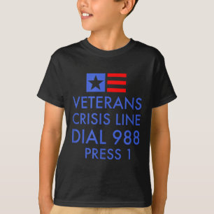 Veteran Suicide Awareness - 988 Shirt - Suizid