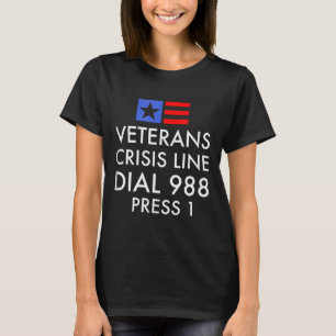 Veteran Suicide Awareness - 988 Shirt - Suizid