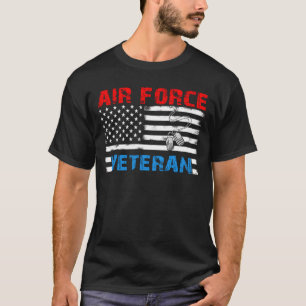 Veteran T - Shirt der US-Luftwaffe, amerikanischer