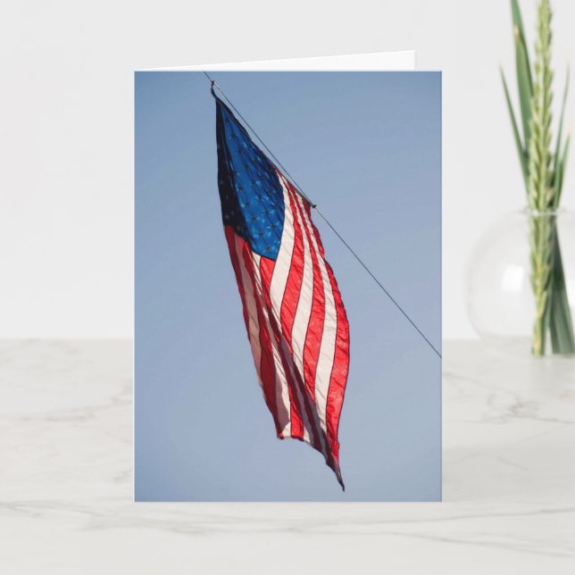 Veteran-Tageskarte Dankeskarte (Vorderseite)