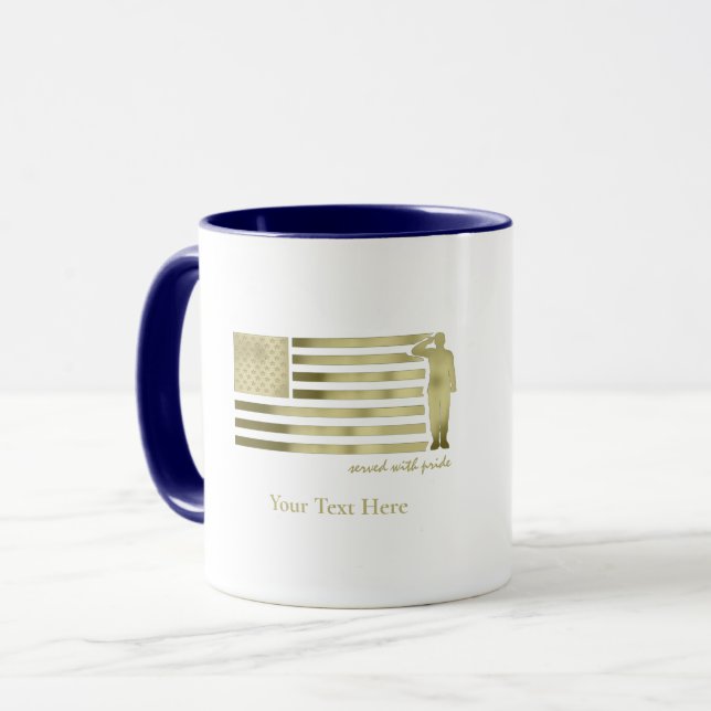 Veteran Tasse (Vorderseite Links)
