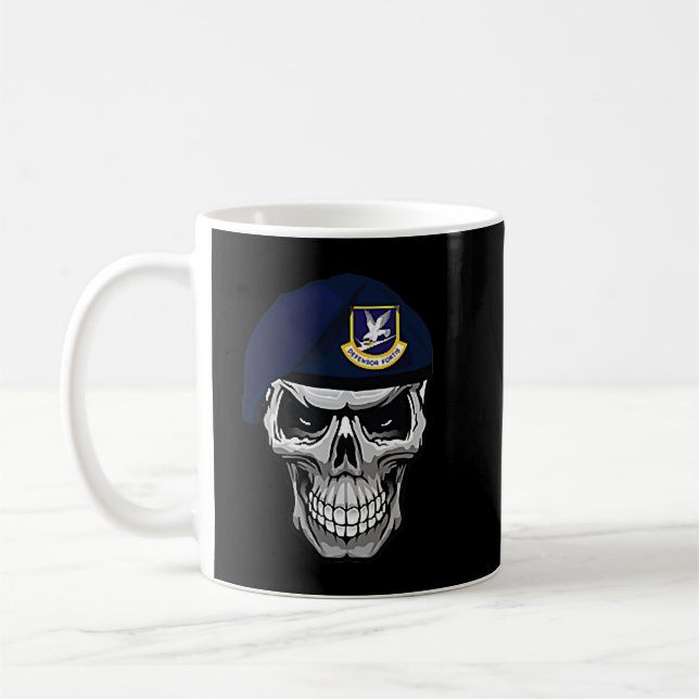 Veteran US Air Force American Flag Veterans T-Shir Kaffeetasse (Links)