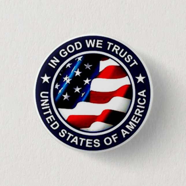 Veteran USA Button (Vorderseite)