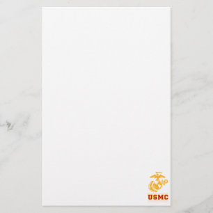Veteran USMC Afghanistan Briefpapier